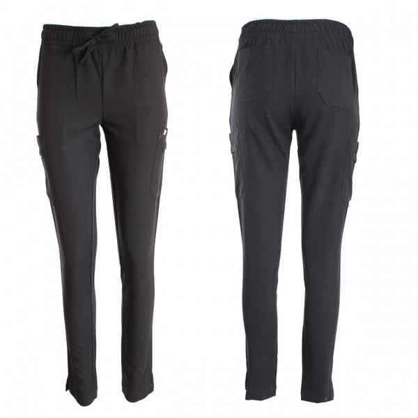 6608 - LUXE STRETCH SLIM SCRUB PANTS