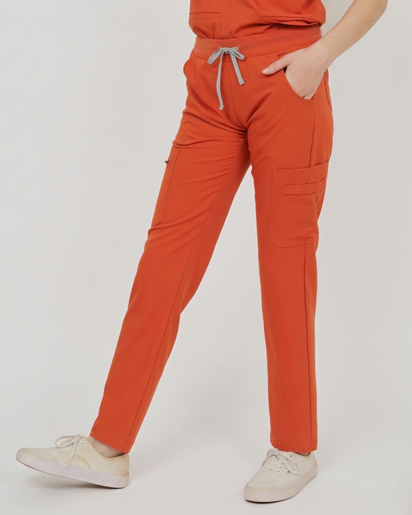 68086 - MODERN SLIM STRETCH CARGO PANTS – Reina Scrubs