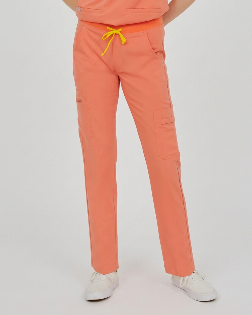 68086 - MODERN SLIM STRETCH CARGO PANTS – Reina Scrubs
