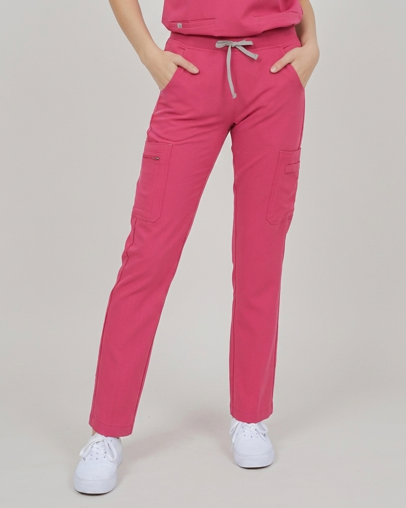 68086 - MODERN SLIM STRETCH CARGO PANTS – Reina Scrubs