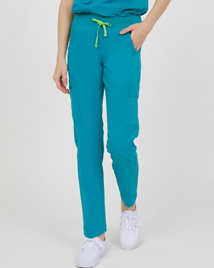 68086 - MODERN SLIM STRETCH CARGO PANTS – Reina Scrubs