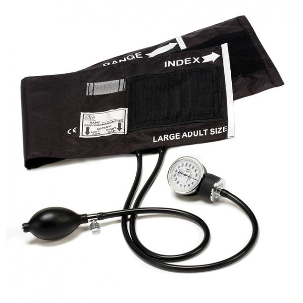 LARGE ADULT COTTON CUFF ANEROID SPHYGMOMANOMETER