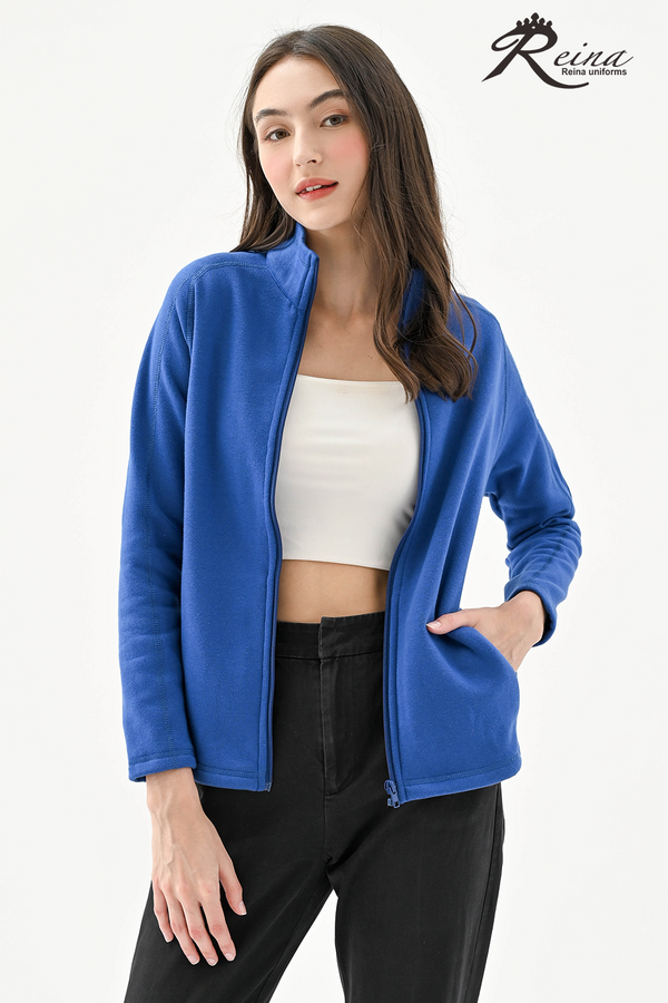 RFJ2021 - FULL ZIP COTTON WOMEN SWEATER FLEECE JACKET